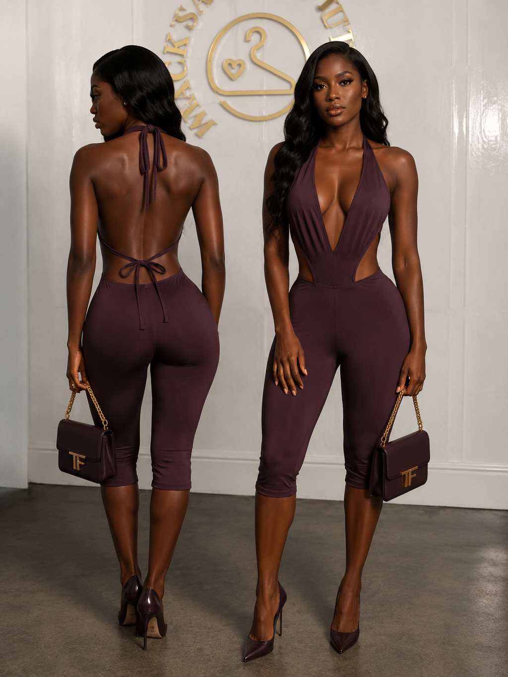 Velvet Vice Romper