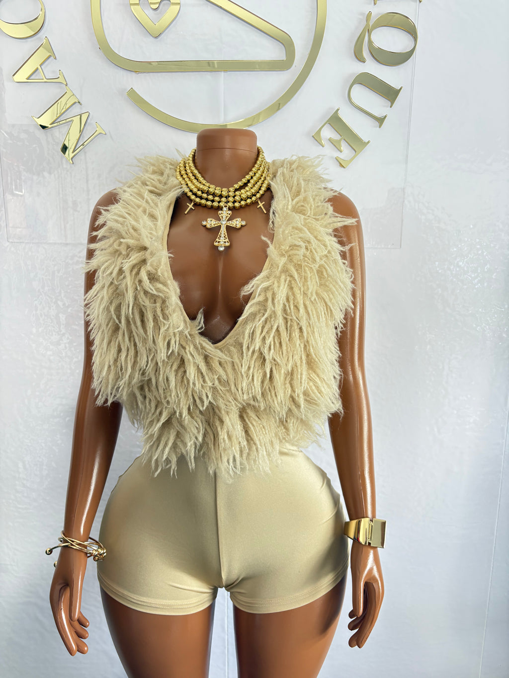 Cream Fur